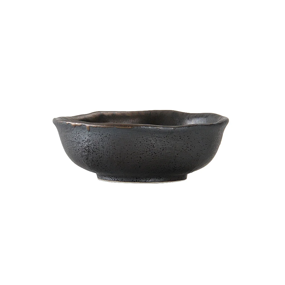 万象 3.6小鉢（燻し金彩オリベ）（カット3）