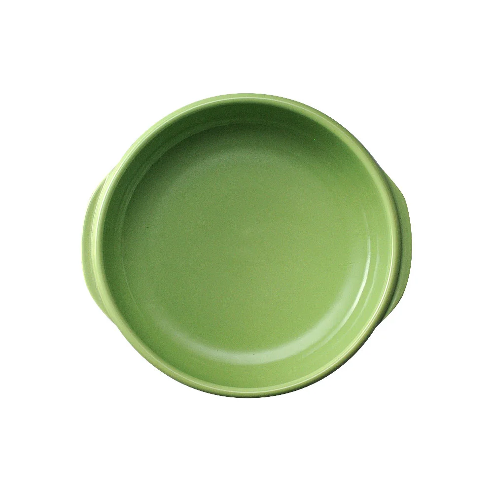 COLORE（コローレ） グリーン 丸グラタン（L）（カット2）