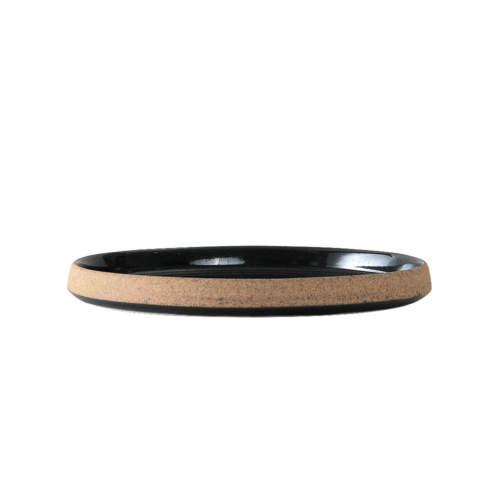 Cork（コルク） 黒18cm切立丸皿（カット3）