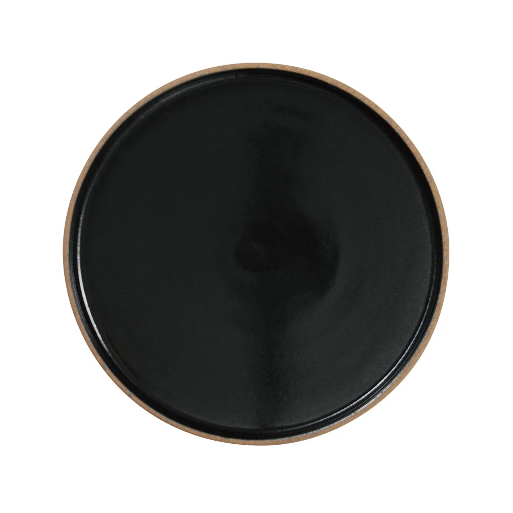 Cork（コルク） 黒21cm切立丸皿（カット2）