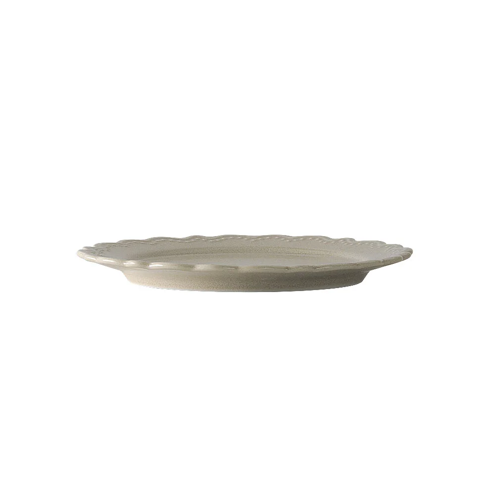 Emboss （エンボス） チタンクリーム 18.5cmプレート（カット3）