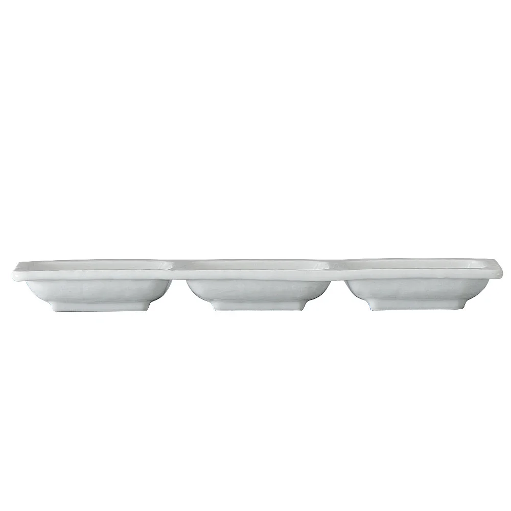 粉引釉三品皿（カット3）