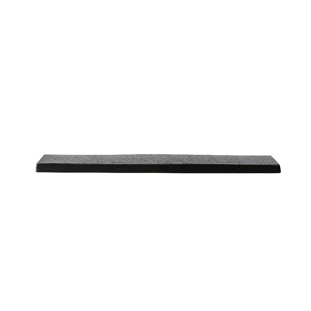 黒陶 25cm長角皿（カット3）