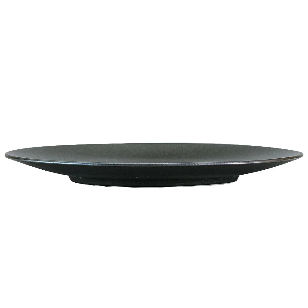 黒彩30cm丸皿（カット3）