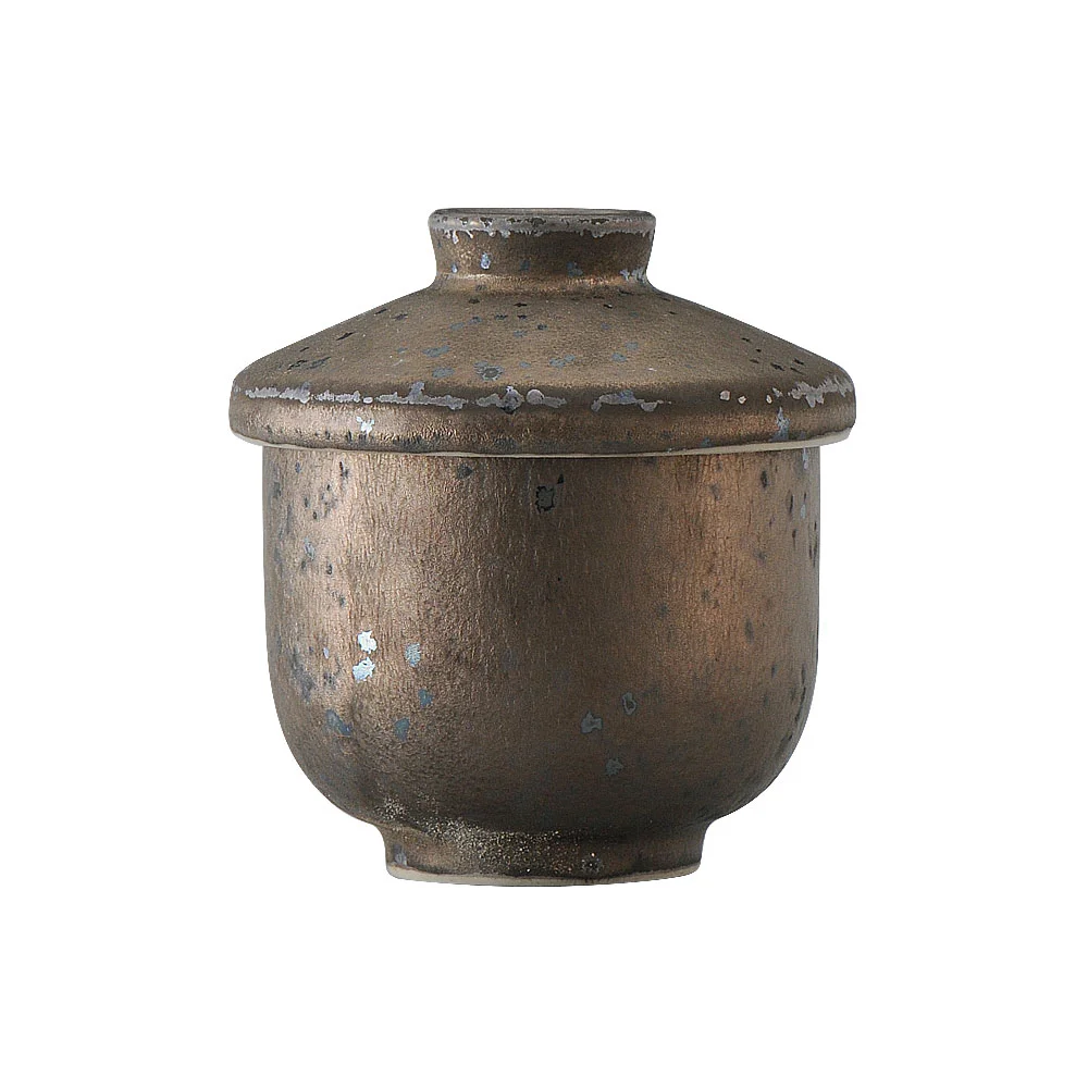 茶金釉むし碗（カット3）