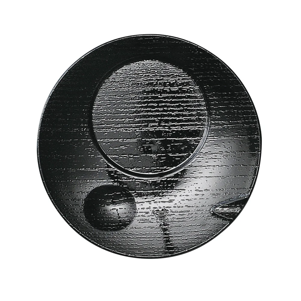 黒丸型スプーン置受皿（ABS）（カット2）