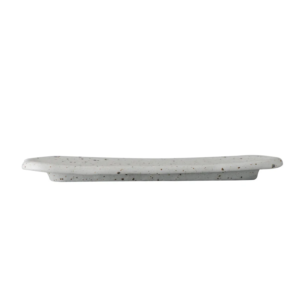 石庭29cm長皿（白）（カット3）
