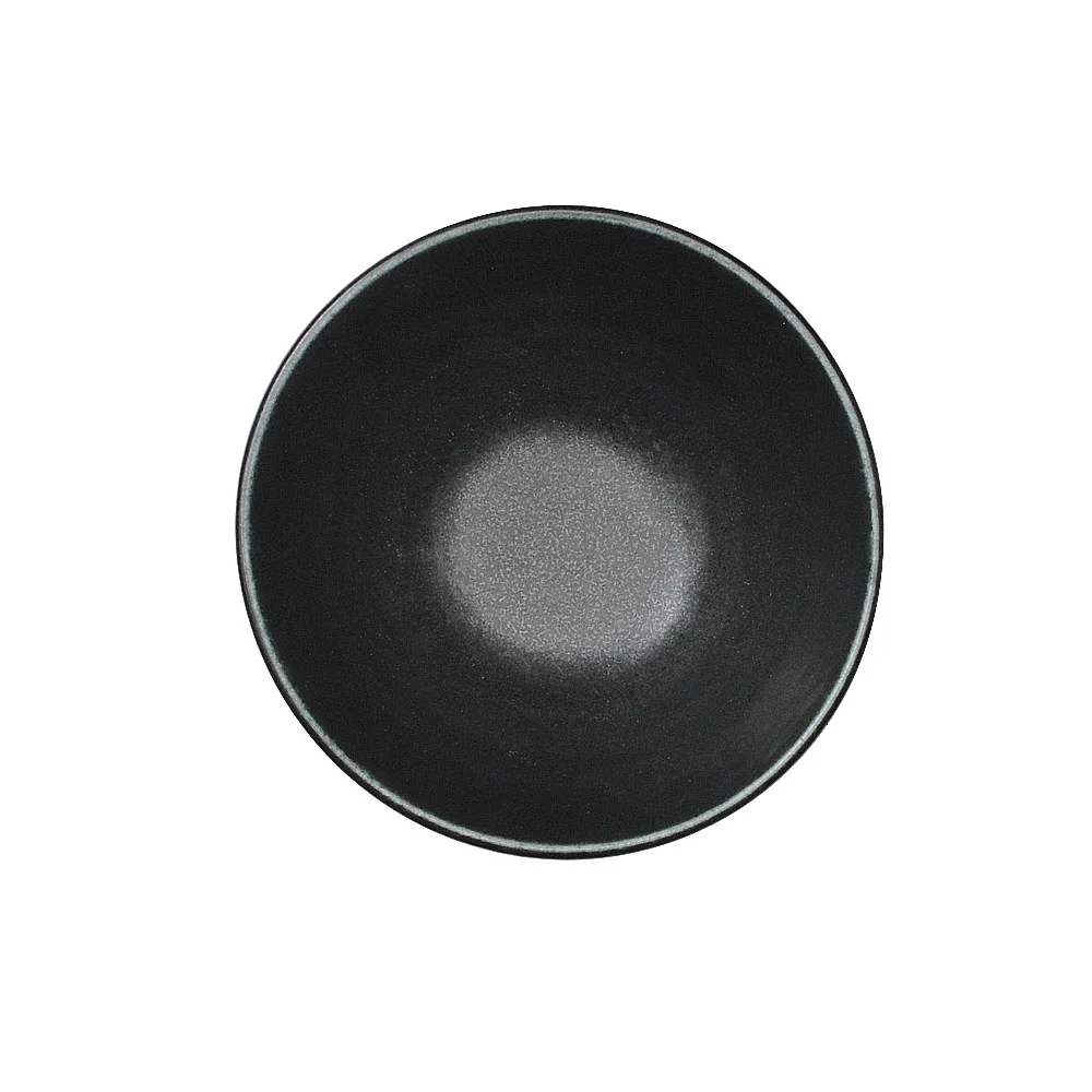 灰マット黒削ぎ型令和茶碗（カット2）