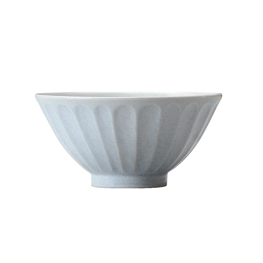 灰マットグレー削ぎ型令和茶碗（カット3）