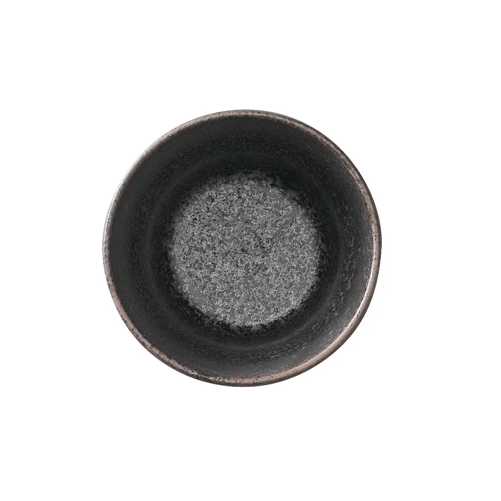 黒油滴スタック湯呑（カット2）