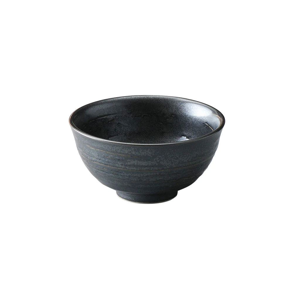 黒渦丸碗（小）