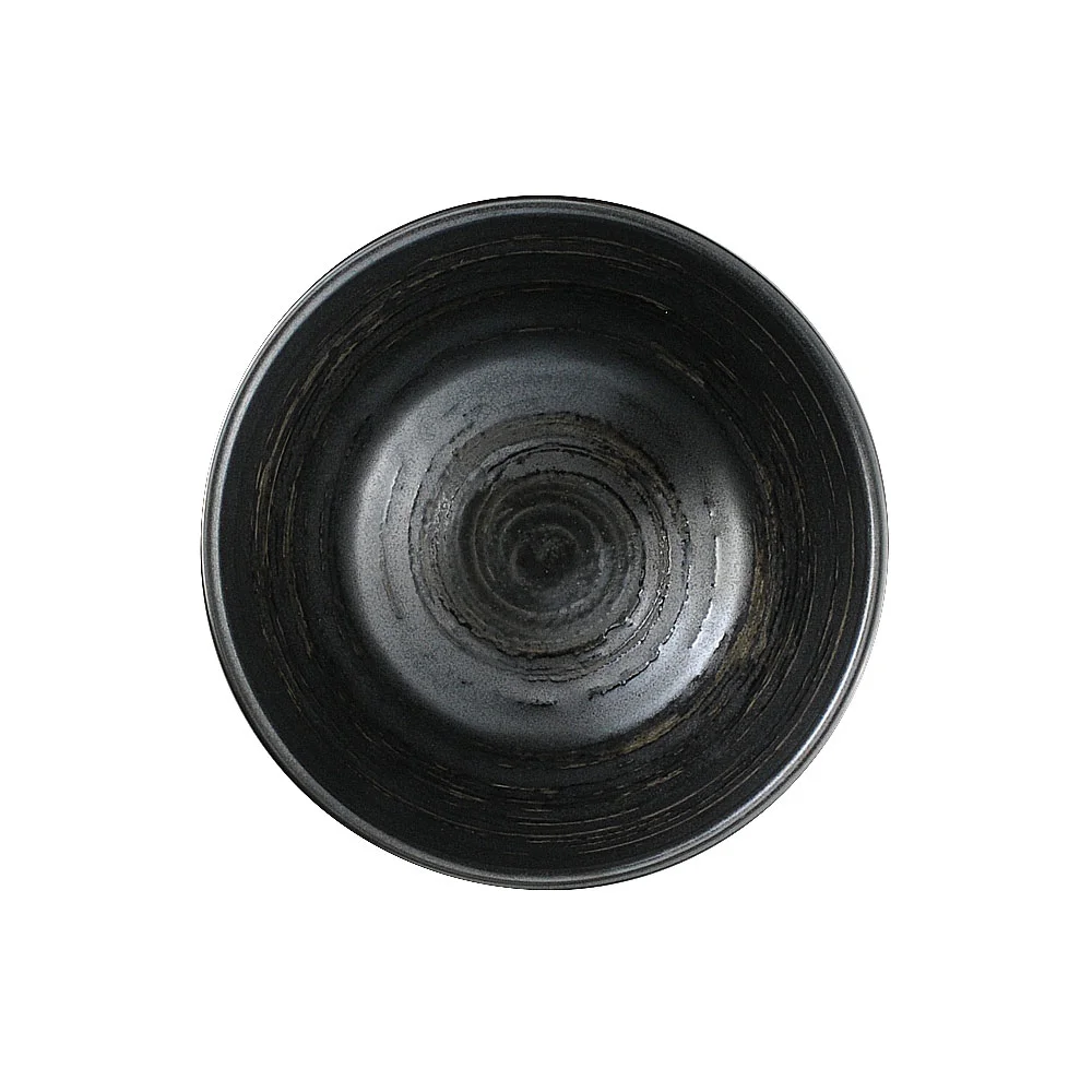 黒渦丸碗（大）（カット2）