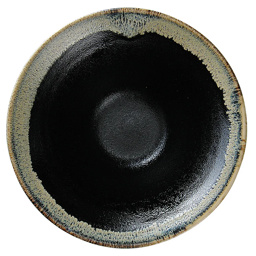 天目茶流し22cm反鉢（カット2）