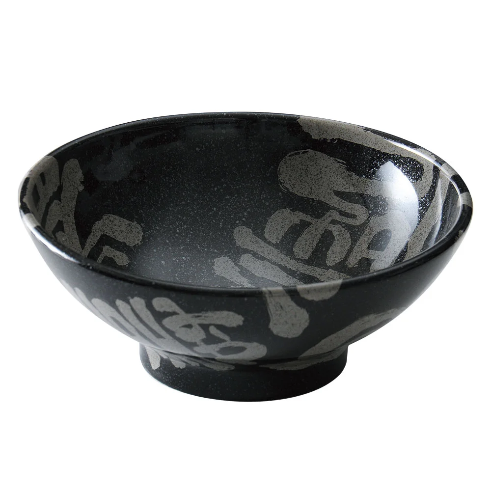漢（黒）22cm麺鉢（イングレーズ）