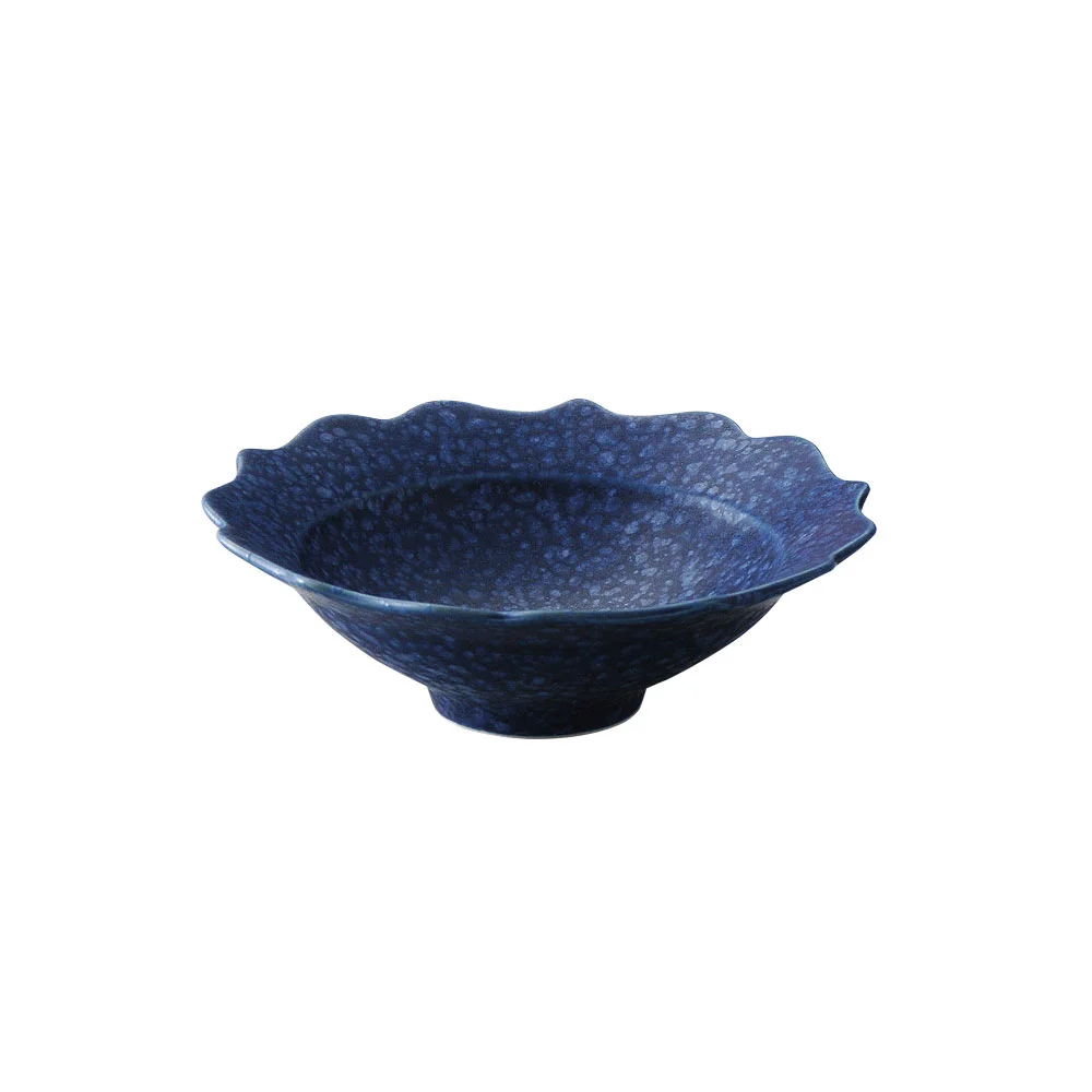 Ryoka（稜花） 群青14.5cm小鉢