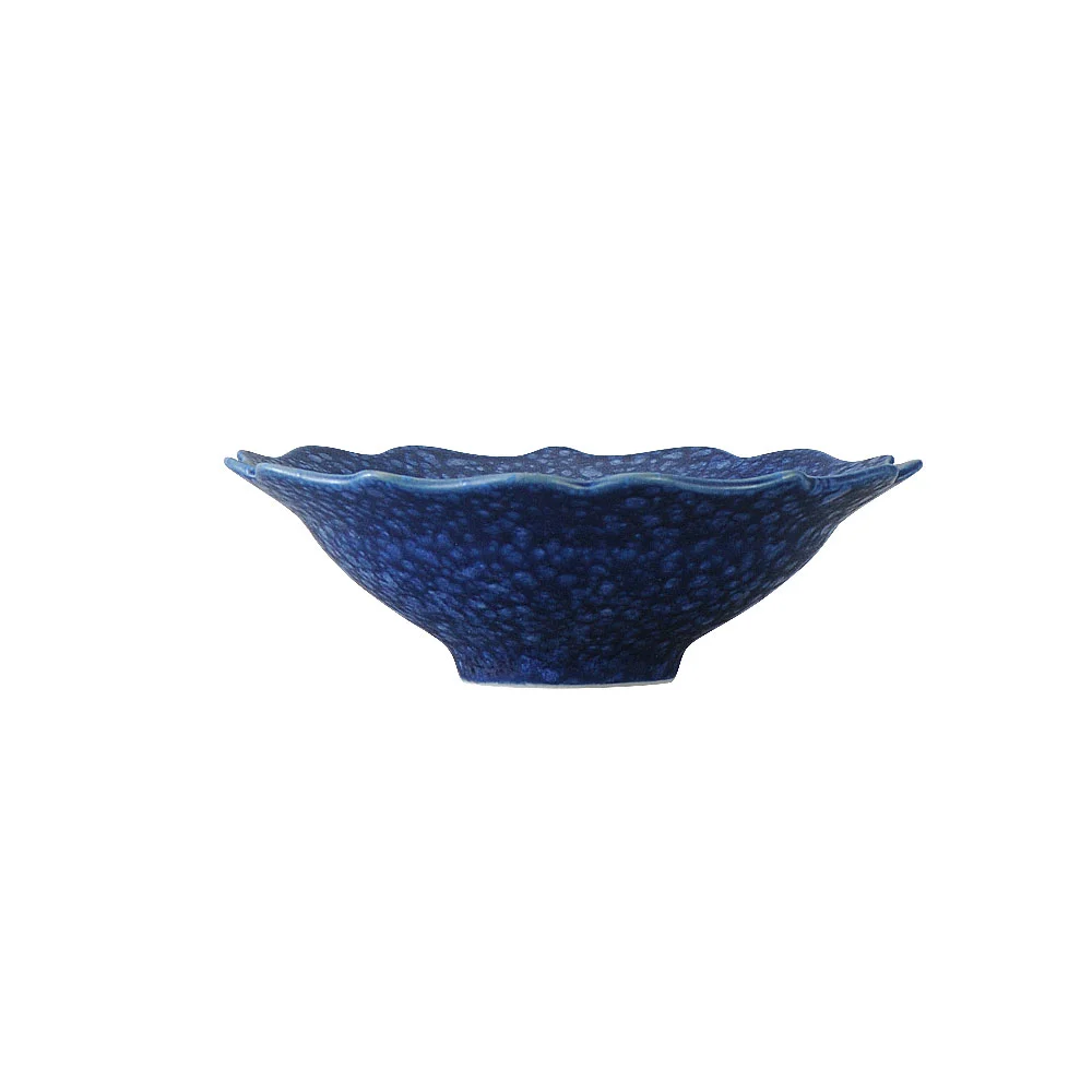 Ryoka（稜花） 群青14.5cm小鉢（カット3）