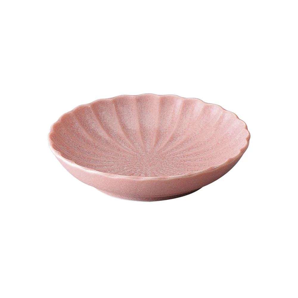 うのふ 赤菊型特取皿（カット2）