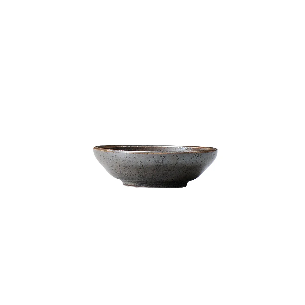 黒伊賀渦2.5皿（カット3）
