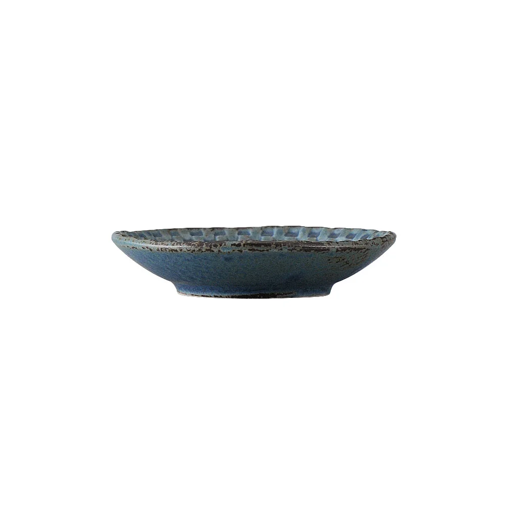 青イラボ渕市松小皿（カット3）