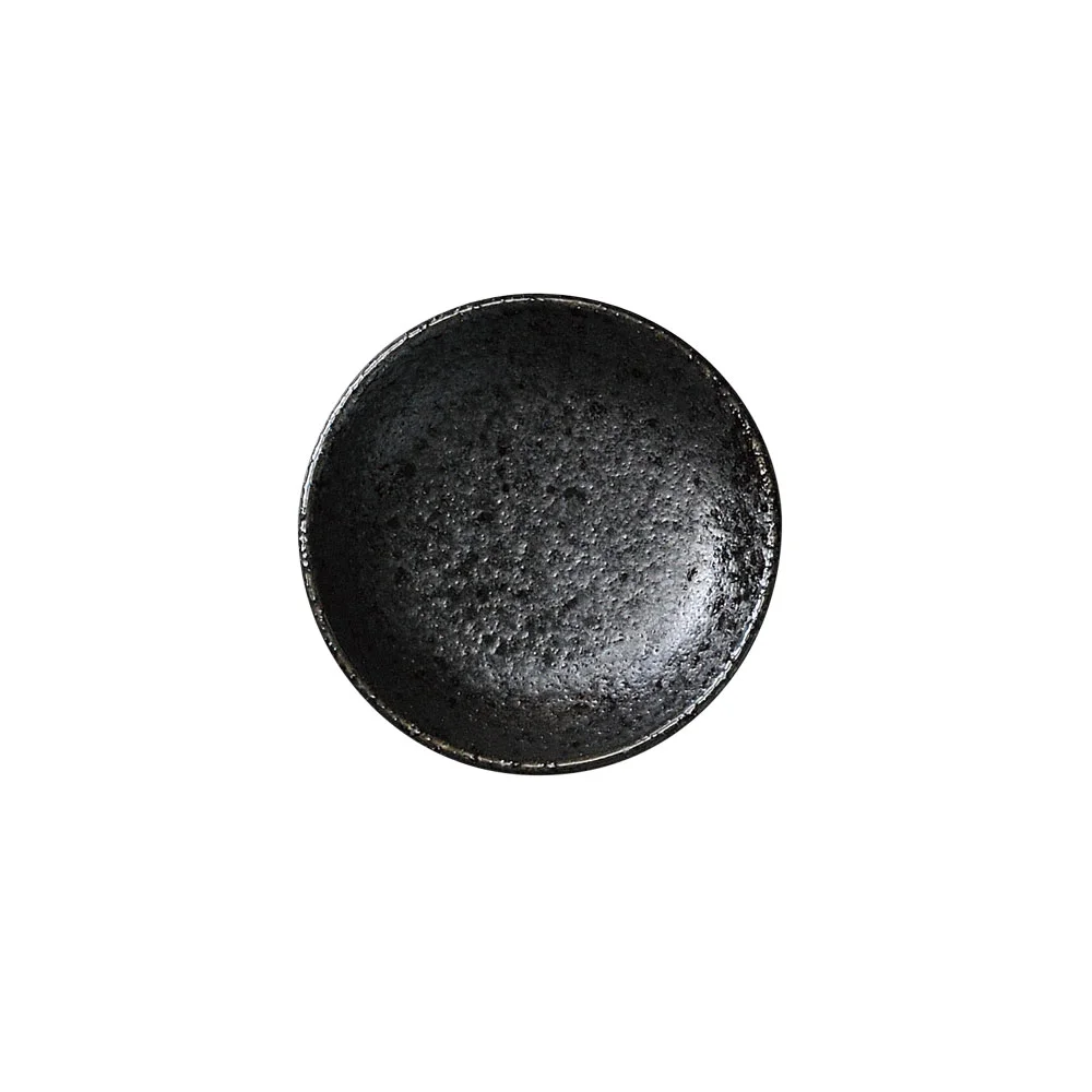 黒結晶8cm豆皿（カット2）